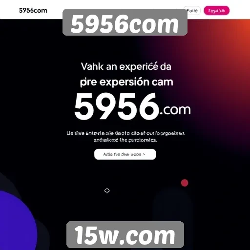 Experiência do usuário em 5956com